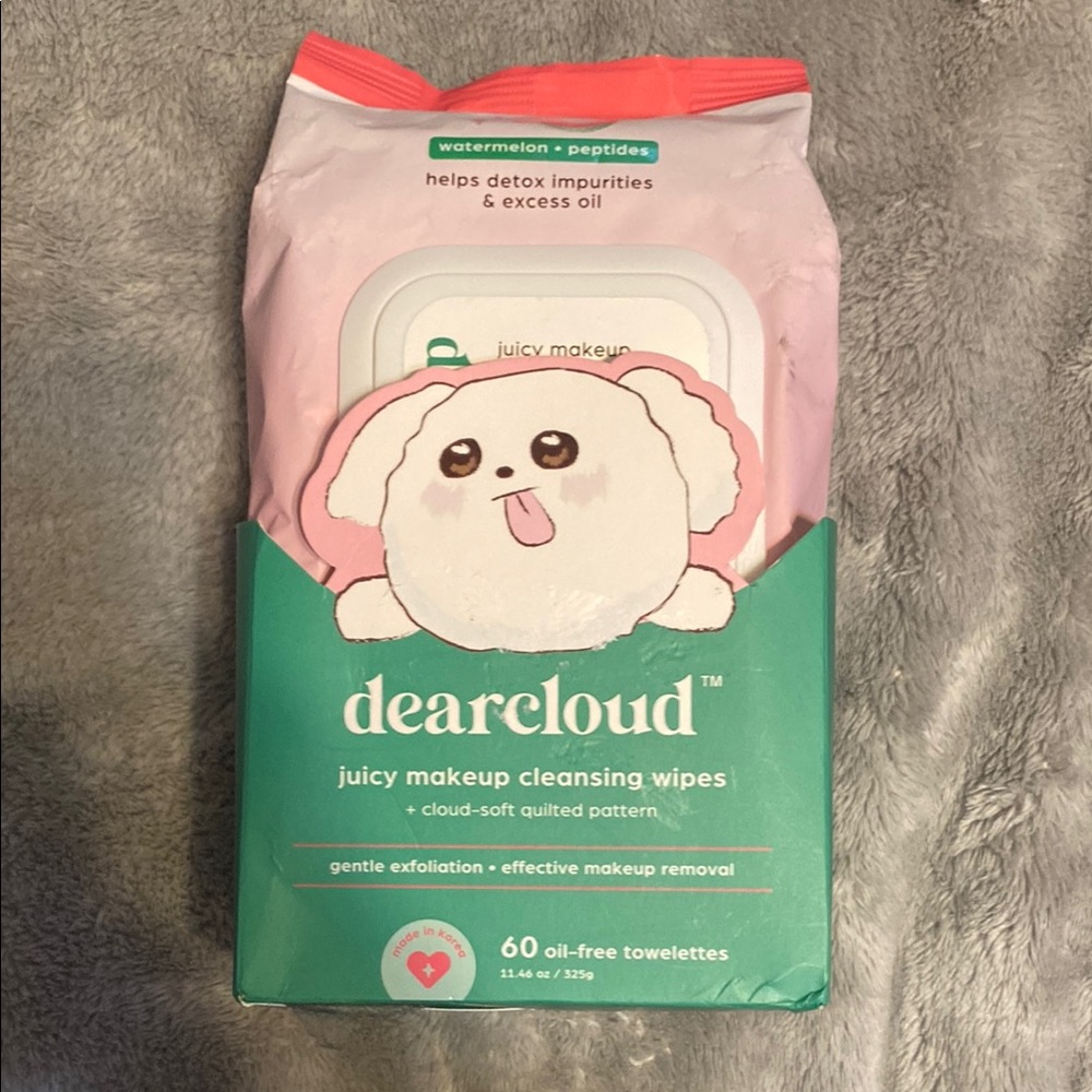 Dearcloud Juicy Makeup Cleansing Wipes